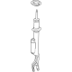 Mercedes-Benz 206-320-44-03 Strut Mercedes-Benz 206-320-44-03 Strut