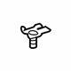 Mercedes-Benz 202-880-02-93 Filler Clip Mercedes-Benz 202-880-02-93 Filler Clip