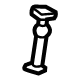 Mercedes-Benz 177-970-02-00-64-9051 Headrest Guide Mercedes-Benz 177-970-02-00-64-9051 Headrest Guide