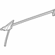 Mercedes-Benz 231-720-73-00 Belt Weatherstrip Mercedes-Benz 231-720-73-00 Belt Weatherstrip