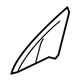 Mercedes-Benz 251-811-01-98 Mirror Cover Gasket Mercedes-Benz 251-811-01-98 Mirror Cover Gasket