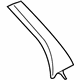 Mercedes-Benz 203-690-19-25-1A73 Lock Pillar Trim Mercedes-Benz 203-690-19-25-1A73 Lock Pillar Trim