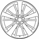 Mercedes-Benz 172-401-16-00-7X36 Wheel, Alloy Mercedes-Benz 172-401-16-00-7X36 Wheel, Alloy