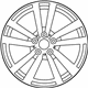 Mercedes-Benz 172-401-14-00-7X44 Wheel, Alloy Mercedes-Benz 172-401-14-00-7X44 Wheel, Alloy