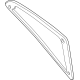 Mercedes-Benz 167-826-19-00 Rear Lamp Assembly Gasket Mercedes-Benz 167-826-19-00 Rear Lamp Assembly Gasket