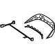 Mercedes-Benz 223-910-35-18-64 FASTENING STRIP Mercedes-Benz 223-910-35-18-64 FASTENING STRIP