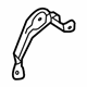 Mercedes-Benz 166-810-14-14 Cargo Cover Front Bracket Mercedes-Benz 166-810-14-14 Cargo Cover Front Bracket