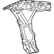 Mercedes-Benz 232-880-01-03-64 BUMPER LATERAL SUPPORT Mercedes-Benz 232-880-01-03-64 BUMPER LATERAL SUPPORT
