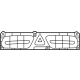 Mercedes-Benz 463-905-48-00-7J22 Hazard Switch Mercedes-Benz 463-905-48-00-7J22 Hazard Switch