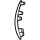 Mercedes-Benz 167-885-03-05 Filler Trim Mercedes-Benz 167-885-03-05 Filler Trim