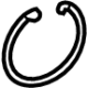 Mercedes-Benz 000-994-92-00 Axle Assembly Snap Ring Mercedes-Benz 000-994-92-00 Axle Assembly Snap Ring