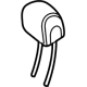 Mercedes-Benz 213-970-07-50-8S77 Headrest, Outer Mercedes-Benz 213-970-07-50-8S77 Headrest, Outer