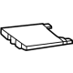 Mercedes-Benz 297-810-54-01-1D05 Rear Cupholder Mercedes-Benz 297-810-54-01-1D05 Rear Cupholder