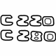 Mercedes-Benz 208-817-03-15 Nameplate Mercedes-Benz 208-817-03-15 Nameplate