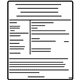 Mercedes-Benz 216-584-06-13 INFORMATION LABEL Mercedes-Benz 216-584-06-13 INFORMATION LABEL