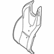 Mercedes-Benz 172-910-20-04 PADDING, FRT. SEAT BACKR. Mercedes-Benz 172-910-20-04 PADDING, FRT. SEAT BACKR.