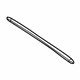 Mercedes-Benz 463-698-24-00-7C45 Roof Molding Mercedes-Benz 463-698-24-00-7C45 Roof Molding