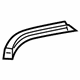 Mercedes-Benz 231-790-15-98 Trim Cover Seal Mercedes-Benz 231-790-15-98 Trim Cover Seal