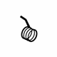 Mercedes-Benz 211-887-01-79 Safety Catch Spring Mercedes-Benz 211-887-01-79 Safety Catch Spring