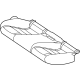 Mercedes-Benz 290-920-09-04-9D88 Cushion Cover Mercedes-Benz 290-920-09-04-9D88 Cushion Cover