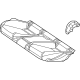 Mercedes-Benz 290-920-80-03 Seat Cushion Pad Mercedes-Benz 290-920-80-03 Seat Cushion Pad