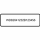 Mercedes-Benz 204-584-01-02-26 VIN Label Mercedes-Benz 204-584-01-02-26 VIN Label