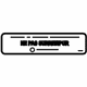 Mercedes-Benz 203-584-91-17 INFORMATION LABEL Mercedes-Benz 203-584-91-17 INFORMATION LABEL