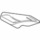 Mercedes-Benz 211-910-24-50 Seat Cushion Pad Mercedes-Benz 211-910-24-50 Seat Cushion Pad