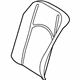 Mercedes-Benz 211-910-10-16 Seat Back Pad Mercedes-Benz 211-910-10-16 Seat Back Pad