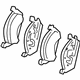 Mercedes-Benz 163-420-12-20-41 Brake Pads Mercedes-Benz 163-420-12-20-41 Brake Pads