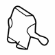 Mercedes-Benz 172-885-06-23-9040 Tow Eye Cap Mercedes-Benz 172-885-06-23-9040 Tow Eye Cap
