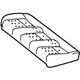 Mercedes-Benz 000-950-60-21-9G66 SEAT CUSHION Mercedes-Benz 000-950-60-21-9G66 SEAT CUSHION