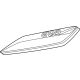 Mercedes-Benz 243-817-01-00 Nameplate Mercedes-Benz 243-817-01-00 Nameplate