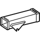 Mercedes-Benz 447-831-18-45 AIR DUCT Mercedes-Benz 447-831-18-45 AIR DUCT