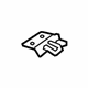 Mercedes-Benz 906-740-00-32 LOCK BRACKET Mercedes-Benz 906-740-00-32 LOCK BRACKET