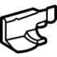 Mercedes-Benz 297-504-02-00-64 Cooling Pipe Bracket Mercedes-Benz 297-504-02-00-64 Cooling Pipe Bracket