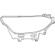 Mercedes-Benz 254-826-01-00-64 Headlamp Assembly Seal Mercedes-Benz 254-826-01-00-64 Headlamp Assembly Seal