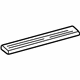 Mercedes-Benz 210-680-22-35-9B51 Scuff Plate Mercedes-Benz 210-680-22-35-9B51 Scuff Plate