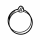 Mercedes-Benz 008-997-07-90 Intake Pipe Clamp Mercedes-Benz 008-997-07-90 Intake Pipe Clamp