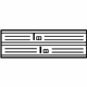 Mercedes-Benz 208-584-00-38 Warning Label Mercedes-Benz 208-584-00-38 Warning Label