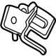 Mercedes-Benz 206-690-39-03 Upper Quarter Trim Bracket Mercedes-Benz 206-690-39-03 Upper Quarter Trim Bracket