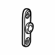 Mercedes-Benz 460-740-06-14 Stop Bracket Mercedes-Benz 460-740-06-14 Stop Bracket