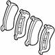 Mercedes-Benz 163-420-14-20-41 Brake Pads Mercedes-Benz 163-420-14-20-41 Brake Pads