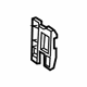 Mercedes-Benz 231-885-02-14 Distance Sensor Bracket Mercedes-Benz 231-885-02-14 Distance Sensor Bracket