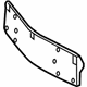Mercedes-Benz 231-817-14-78 License Bracket Mercedes-Benz 231-817-14-78 License Bracket