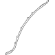 Mercedes-Benz 295-730-27-00 Lower Weatherstrip Mercedes-Benz 295-730-27-00 Lower Weatherstrip