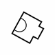 Mercedes-Benz 211-545-17-28 Parking Sensor Connector Mercedes-Benz 211-545-17-28 Parking Sensor Connector