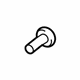 Mercedes-Benz 000000-007647-64 Slide Bolt Mercedes-Benz 000000-007647-64 Slide Bolt
