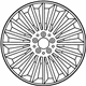 Mercedes-Benz 222-401-15-02-7X45 Wheel Mercedes-Benz 222-401-15-02-7X45 Wheel