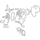 Mercedes-Benz 177-200-79-01 Thermostat Housing Mercedes-Benz 177-200-79-01 Thermostat Housing